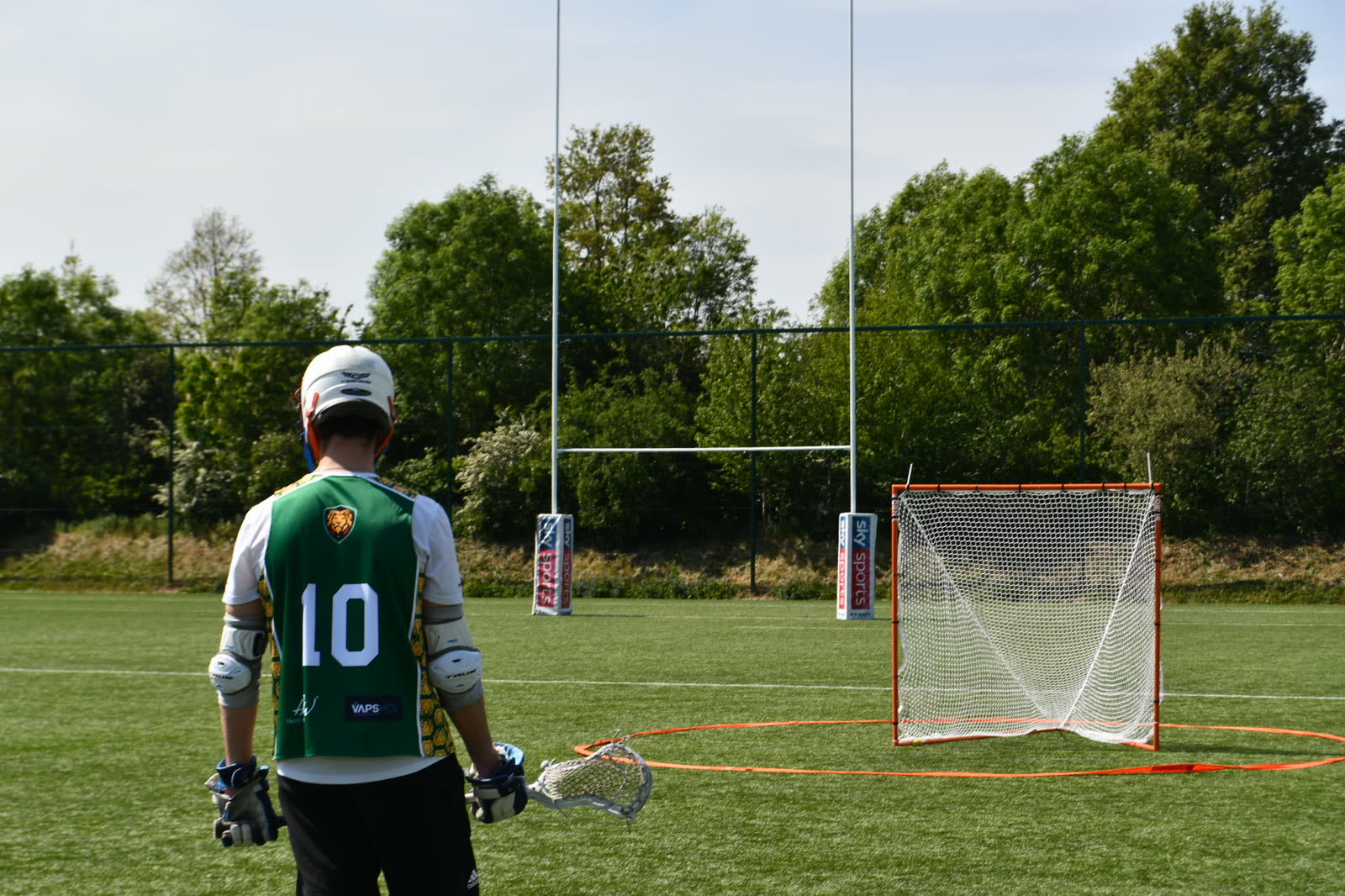 South Africa men's national lacrosse team player in national kit