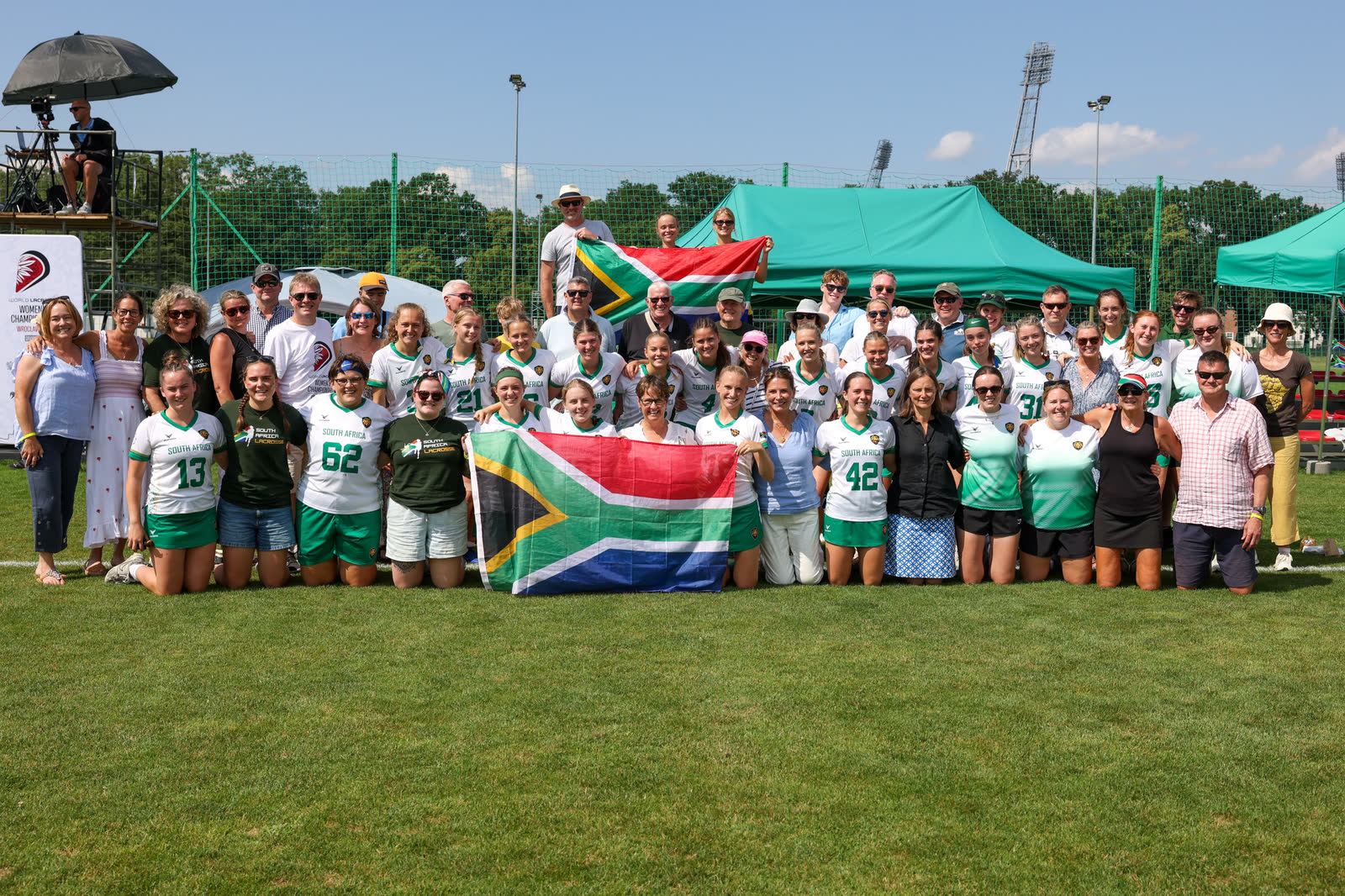 South Africa women's national lacrosse team at the World Lacrosse Women's Championship in Wroclaw